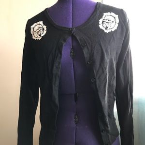 Sugar skull cardigan